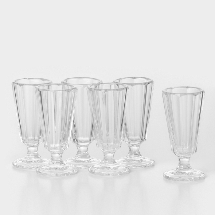 Набор рюмок-лафитников 50 мл, h=10 см, 6 шт