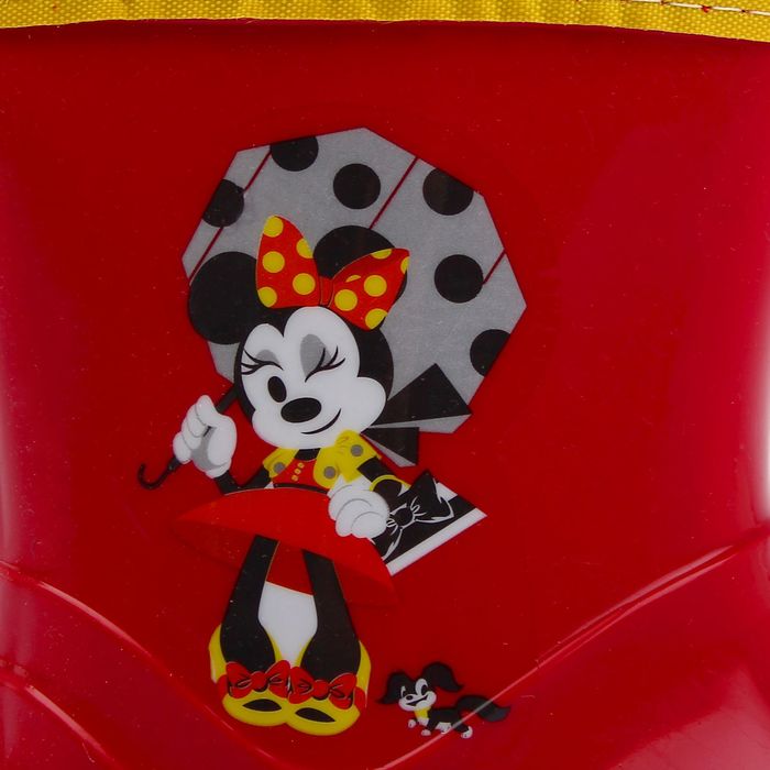 Сапоги детские ПВХ Disney арт. DRK00490-22-11-05 (бордо/желтый) (р. 30)