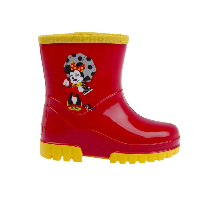 Сапоги детские ПВХ Disney арт. DRK00490-22-11-05 (бордо/желтый) (р. 30)