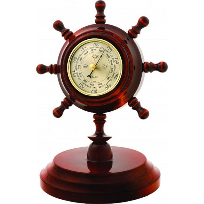Настольный барометр "Штурвал Н1"
