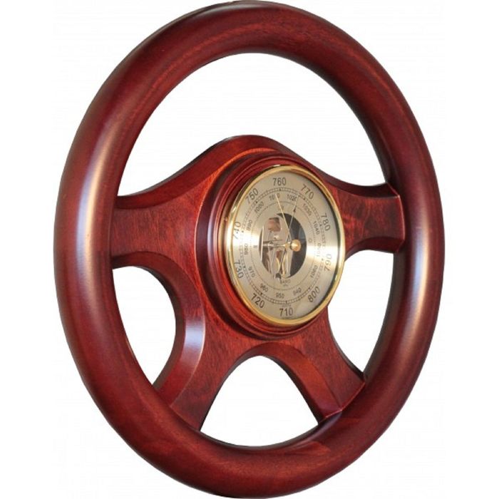 Штурвал сувенирный С16 барометр