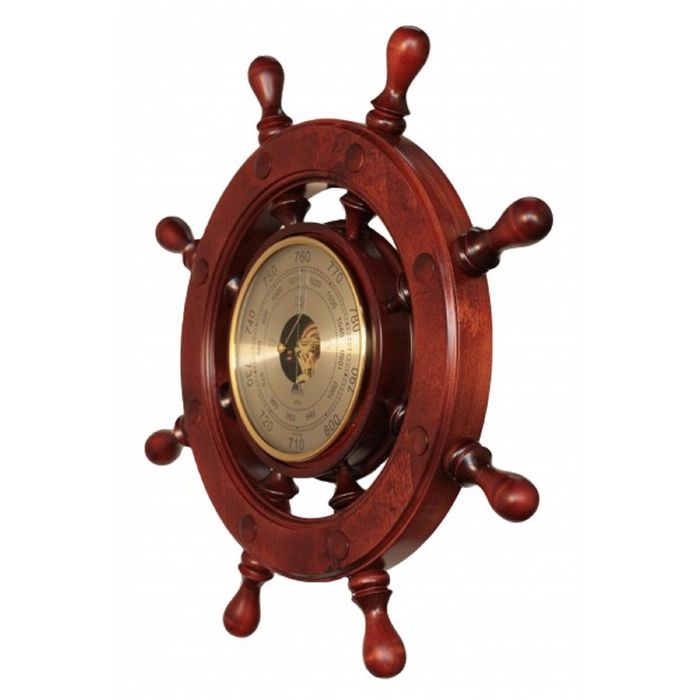 Штурвал сувенирный С2 барометр