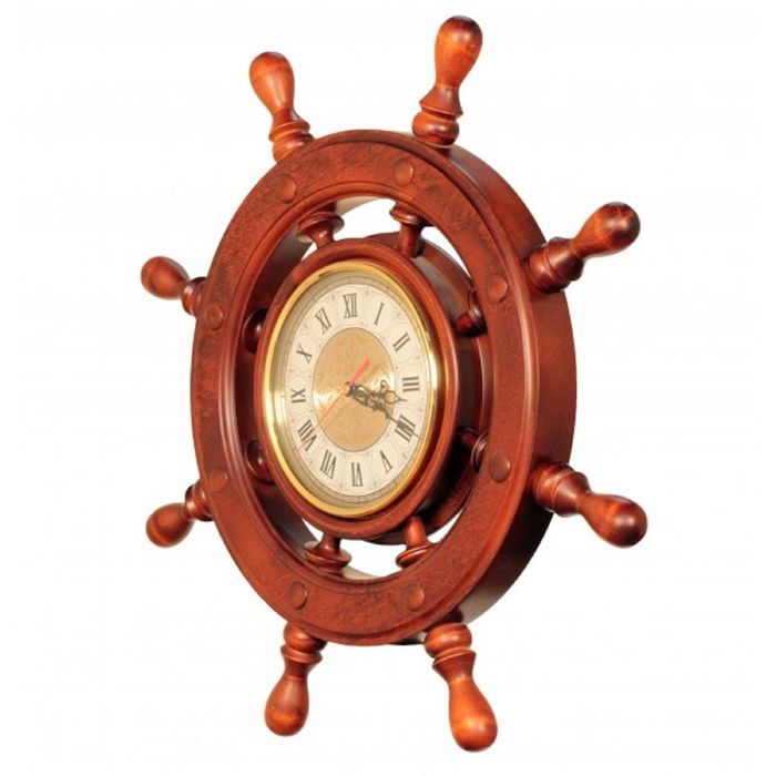 Штурвал сувенирный С2 часы