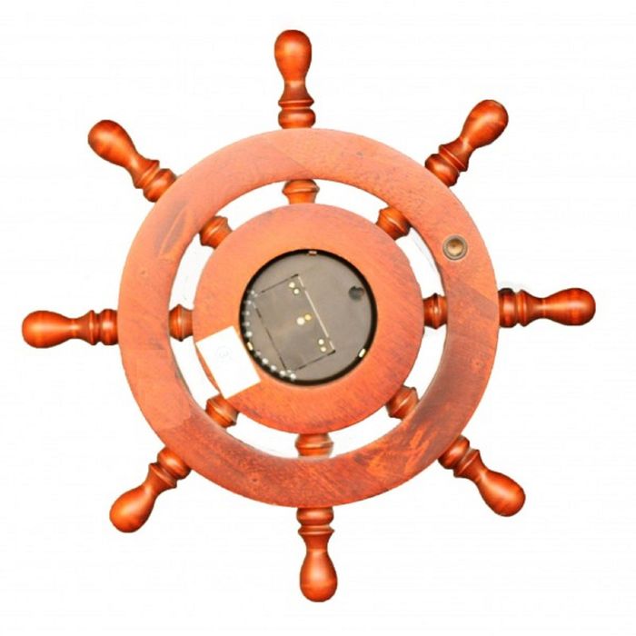 Штурвал сувенирный С6 барометр