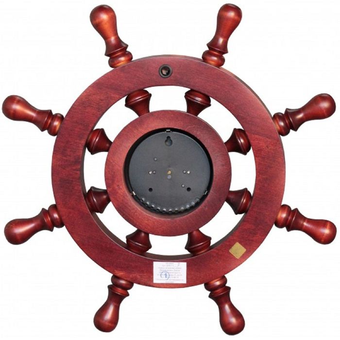 Штурвал сувенирный С7 барометр