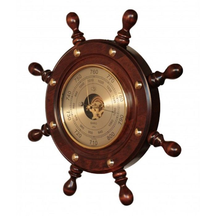Штурвал сувенирный С9/1 барометр