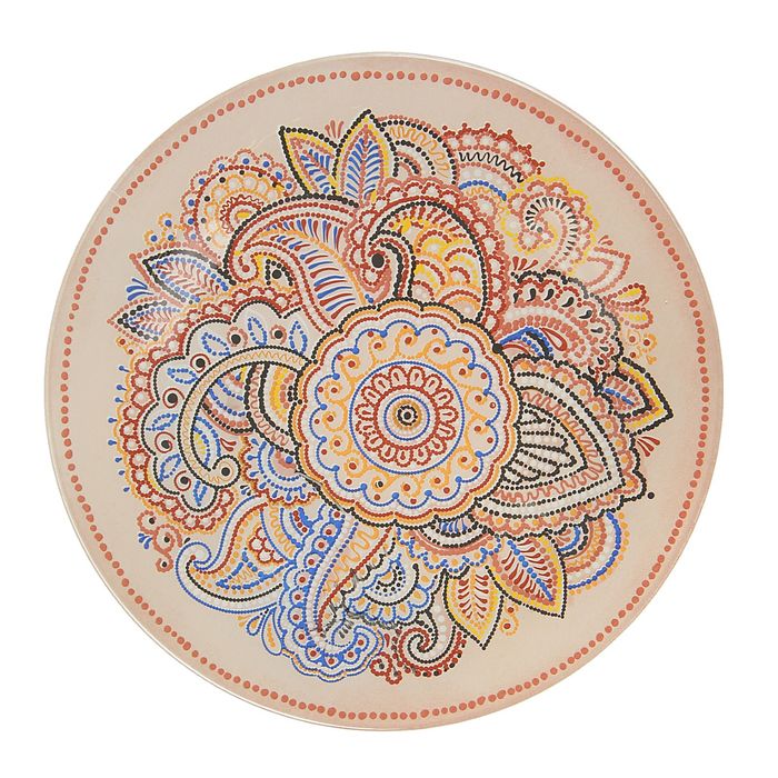 Тарелка обеденная 22 см "Восточный узор"