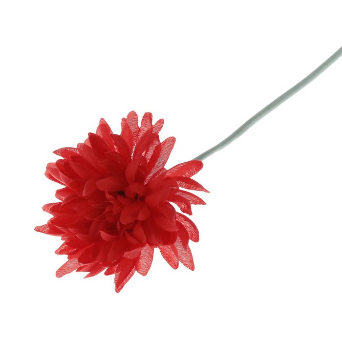 Цветок искусственный "Астра нежная" красная