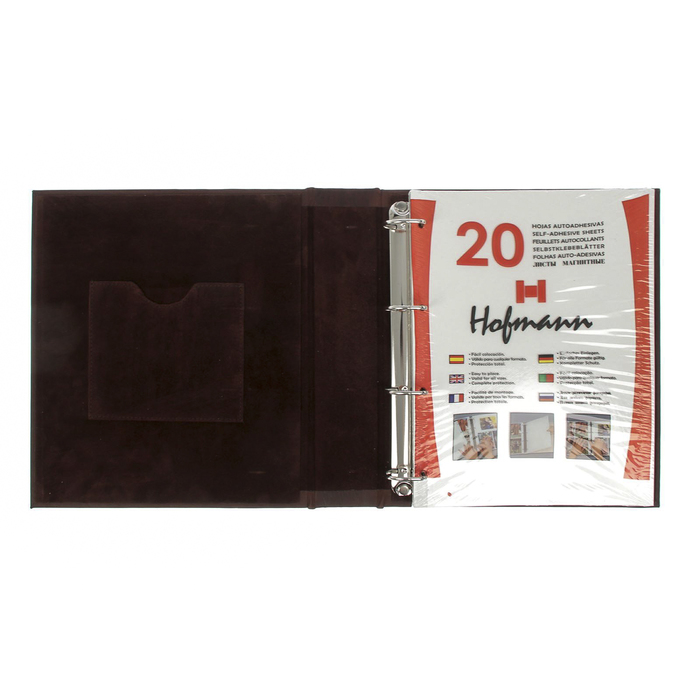 Фотоальбом 20 магнитных листов формат А4 "Наша семья" 32х27 см