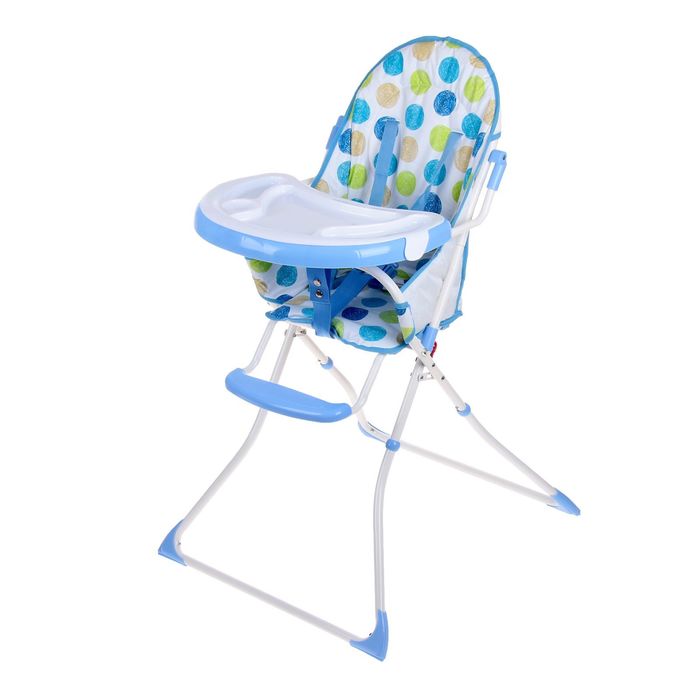 Стульчик для кормления голубой УЦЕНКА