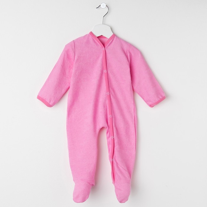 Комбинезон для девочки, рост 80 см, цвет розовый 351462-2_М