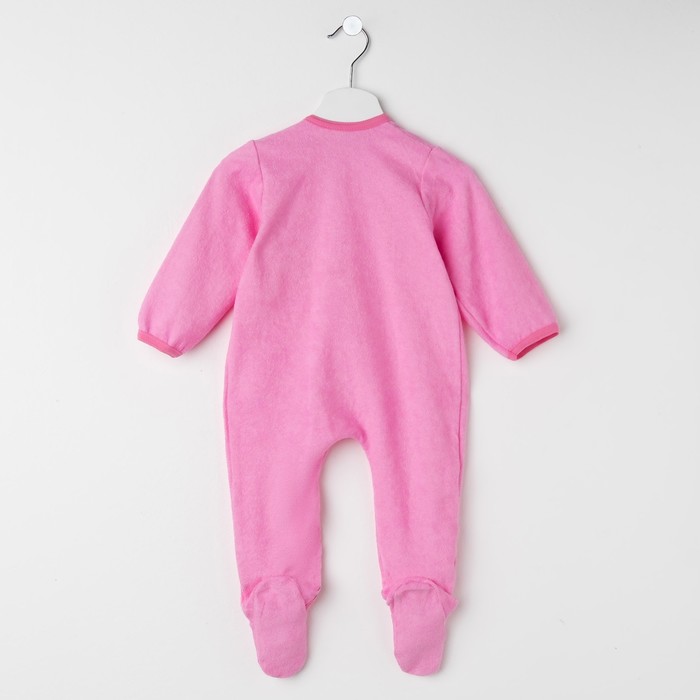 Комбинезон для девочки, рост 80 см, цвет розовый 351462-2_М