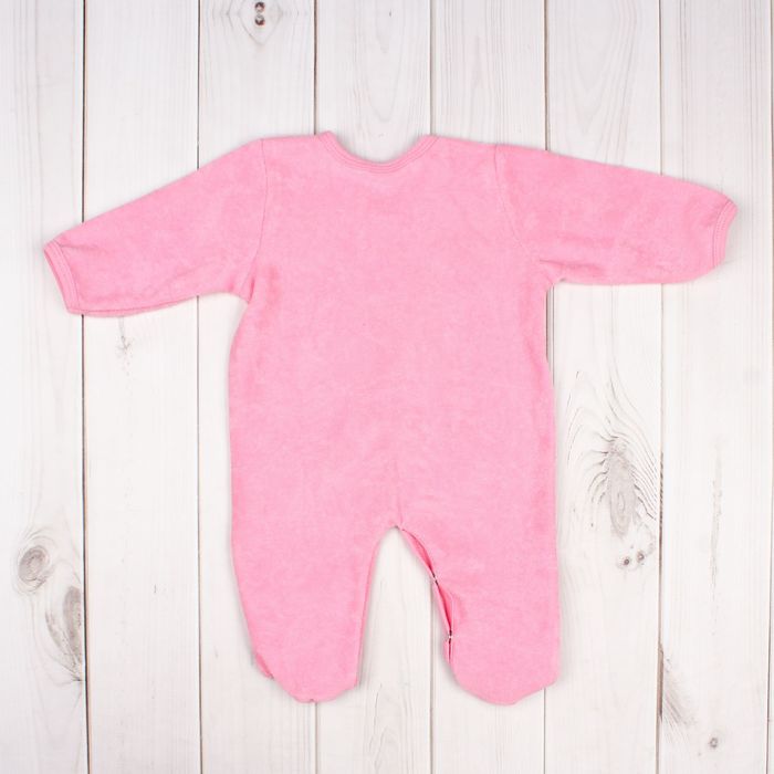 Комбинезон для девочки, рост 80 см, цвет розовый 351462-2_М