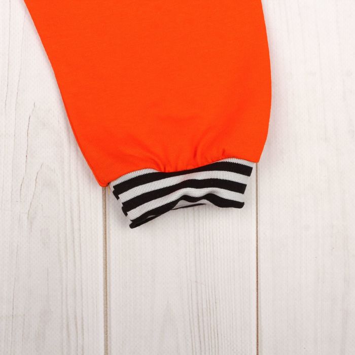 Брюки для девочки, рост 74 см, цвет оранжевый 233110-3_М