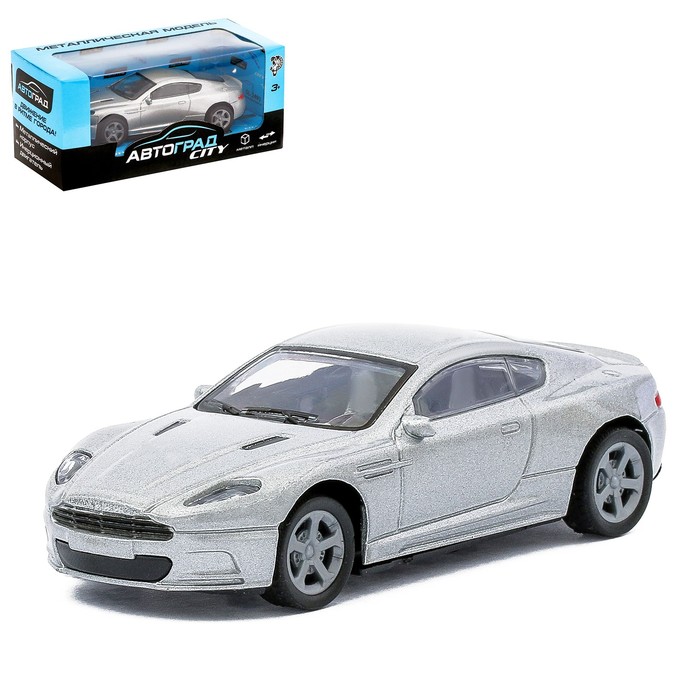 Машина металлическая "Спортивное купе", инерционная, масштаб 1:43