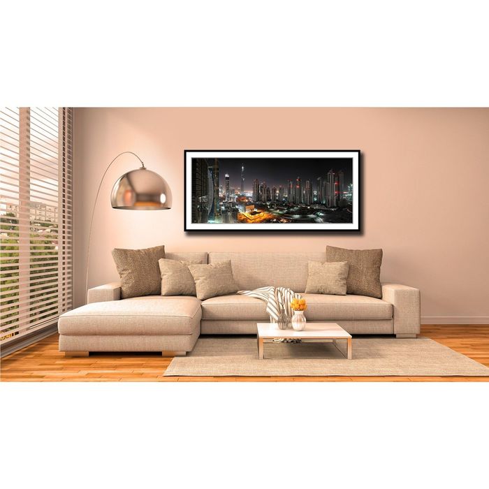 Картина-панорама "Город в огнях"