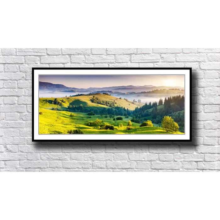 Картина-панорама "Вид на лес"