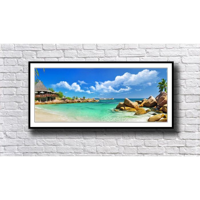 Картина-панорама "Райский остров"