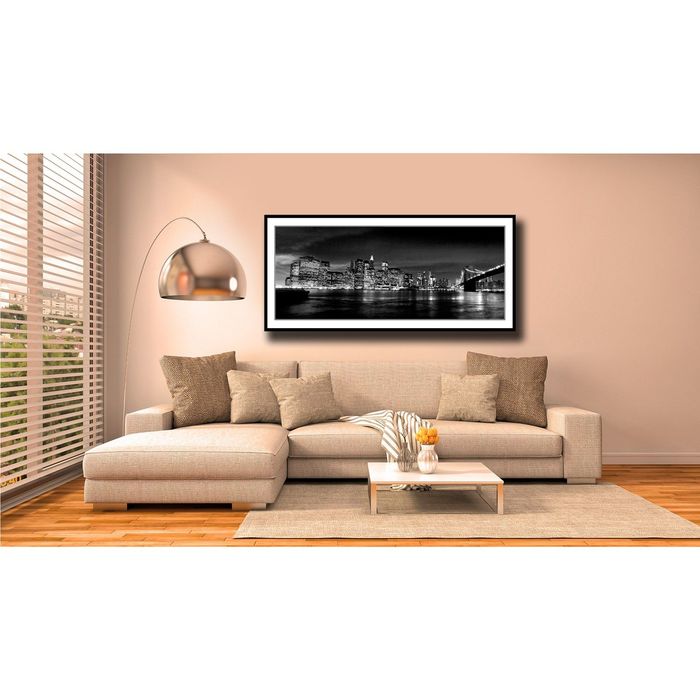 Картина-панорама "Чёрно-белый Сан-Франциско"