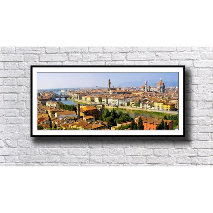 Картина-панорама "Яркие улицы Венеции"