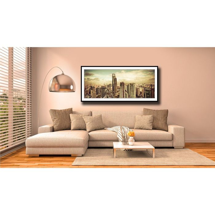 Картина-панорама "Величественные высотки"