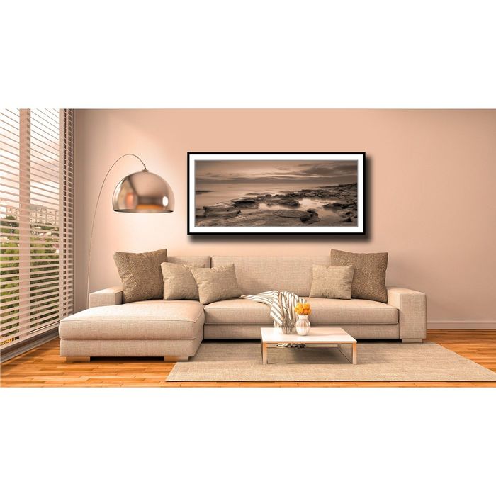 Картина-панорама "Каменистый берег"