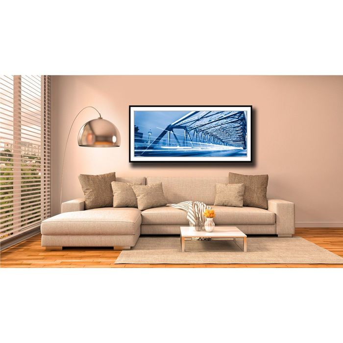 Картина-панорама "Движение через мост"