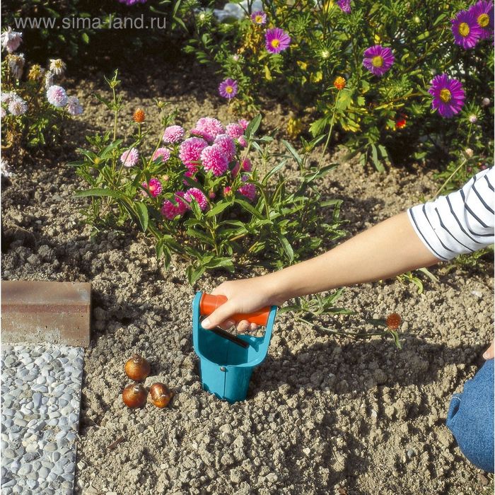 

Сажалка для луковичных растений и рассады, длина 25 см, пластиковая ручка, GARDENA