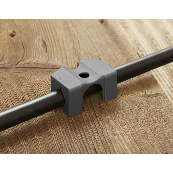 Крепление для шланга d=1/2" (12 мм), набор 2 шт. в блистере