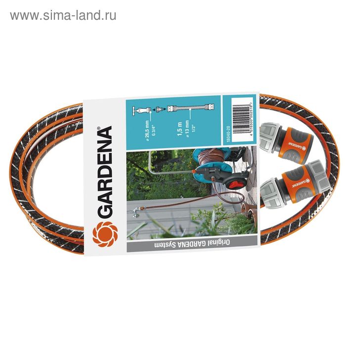 фото Шланг соединительный для катушки, d=1/2" (12 см), l=1.5 м, comfort flex gardena