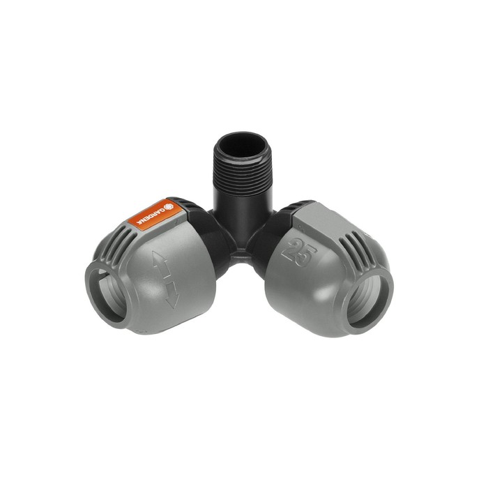 Соединитель L-образный d=1" (25 мм) x d=3/4"(19 мм) - наружная резьба