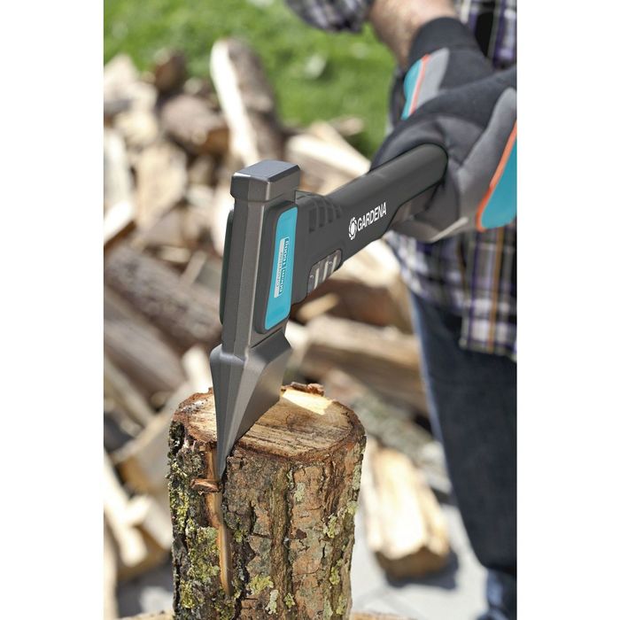 Топор-колун, 1900 г , в сборе, металлическое топорище