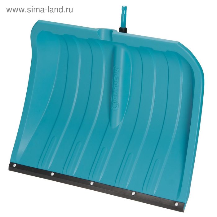 Ковш лопаты пластиковый, 500 × 435 мм, с пластиковой планкой, голубой, комбисистема GARDENA