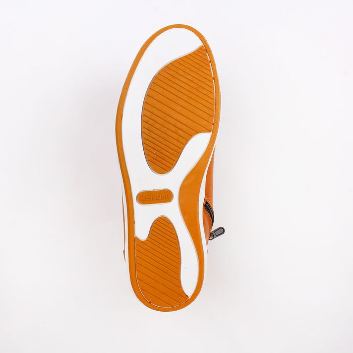 Кроссовки мужские, размер 43, цвет рыжий (арт. 896-6)