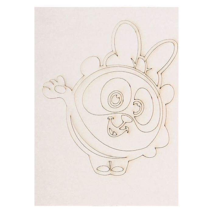 Трафарет Смешарики "Панди №1" A5