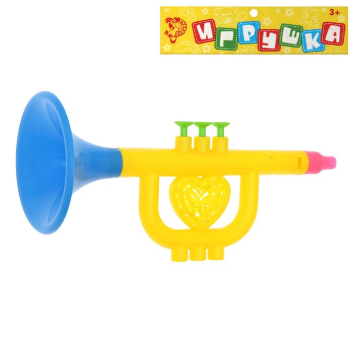 Игрушка музыкальная дудка "Радуга", МИКС