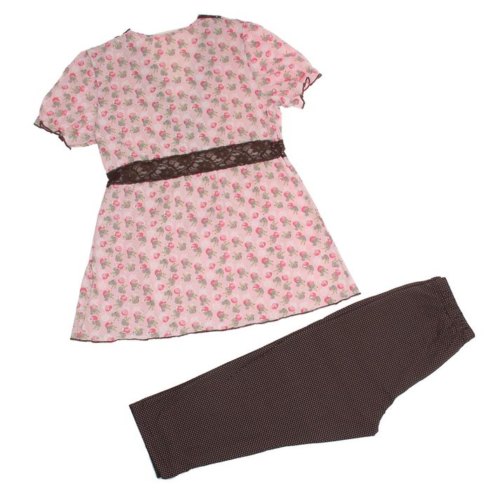 Пижама женская (туника, бриджи) Джесика МИКС, р-р 44