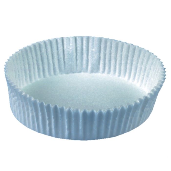 Тарталетка, бумага, 7,5х2 см, белая, 1000 шт