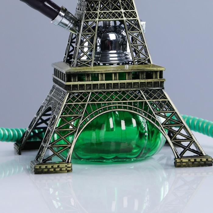 Кальян "Эйфелева башня", 36 см, 1 трубка, микс