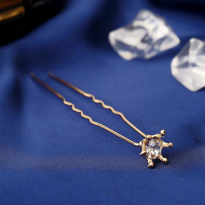 Шпилька для волос "Снежинка" 6,3*1 см