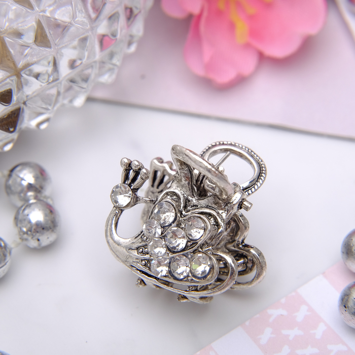 Краб для волос "Летний дождь" 2 см жар птица