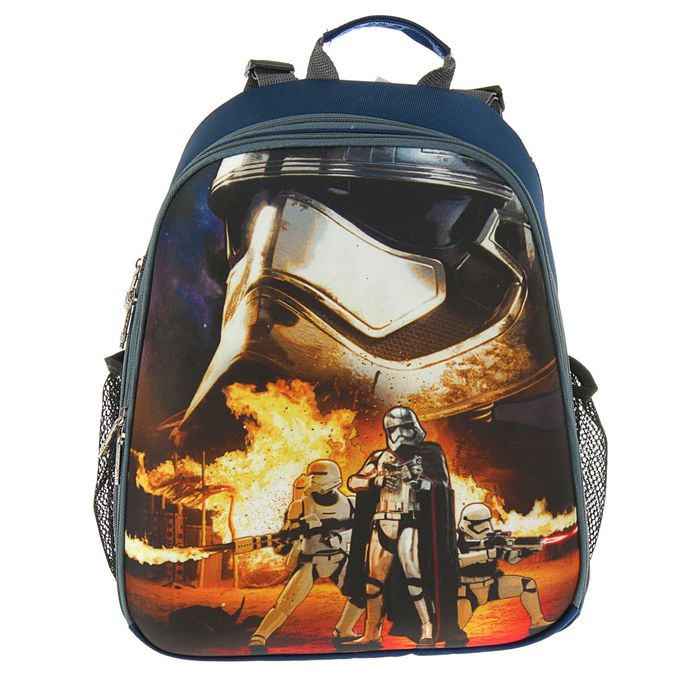 Рюкзак школьный эргономичная спинка для мальчика «Звёздные войны» 38 х 31.5 х 17 см