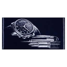 

Полотенце махровое Авангард 70х140 см, 1970, Часы, хлопок, 420 гр/м2