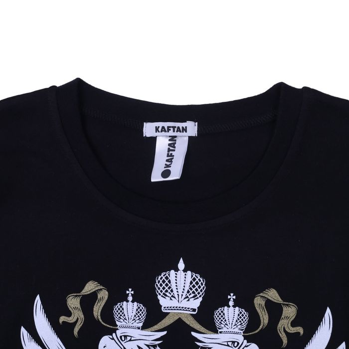 Толстовка мужская KAFTAN "Я Русский", размер 3XL(54), черный, хлопок 100%