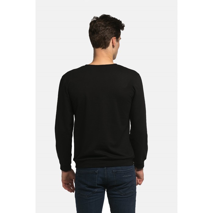 Толстовка мужская KAFTAN "Россия", размер 4XL(56), черный, хлопок 100%