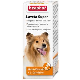 

Витамины Beaphar "Laveta super" для собак, при выпадении шерсти, 50 мл