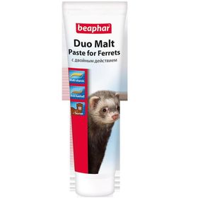 

Паста Beaphar "Duo Malt" для хорьков, для выведения шерсти, 100 г
