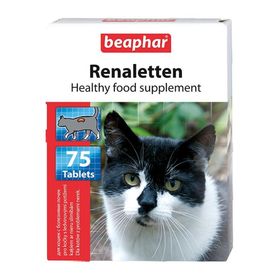 

Витамины Beaphar "Renaletten" для кошек, при болезнях почек, 75 шт