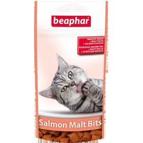 

Подушечки Beaphar "Malt-Bits" лосось 35гр, для кошек