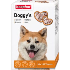 

Витамины Beaphar "Doggy's" для собак, микс, 180 шт